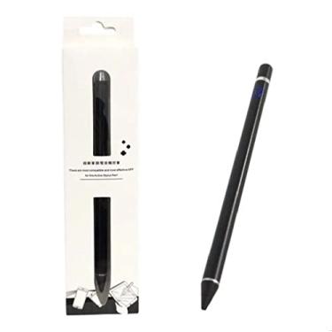 Imagem de Caneta Touch Para Samsung Tab A7 Sm-t505 Ponta Fina- Preta