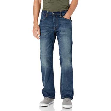 Imagem de Calça Jeans Masculina Levi 's 569 Ajuste Liso Solto, Crosstown - Stretch-waterless, 33W...