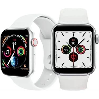 Imagem de Relógio Smartwatch Iwo 12 Lite W26 Tela Infinita Branco