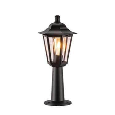 Imagem de Balizador Colonial Luminária de chão lente transparente Preto 133