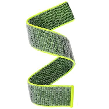 Imagem de Abanen Pulseira de relógio de secagem rápida para Fenix 7X/6X/5X, pulseira esportiva ultraleve de nylon de 26 mm para Garmin Fenix 6X Pro/Sapphire, 5X Plus, Enduro (verde brilhante)