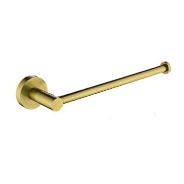 Imagem de Anel de toalha de ouro escovado montado na parede suporte de toalha redondo cabide acessórios de armazenamento cozinha banheiro acessórios preto fosco, anel de toalha A3