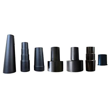 Imagem de Adaptador de mangueira aspirador de pó para loja de acessórios de coleta de poeira compatível com Dewalt, Ryobi, Craftsman, Rígido, Metabo Power Tools Portas de poeira para conectar a mangueira de 2 1/2 polegadas de coletor de poeira/mangueira de aspirador de pó de 6,3 cm molhado e seco