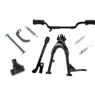 Imagem de Cavalete Central/lateral/estribo+mola Pino Titan 150 04 A 15