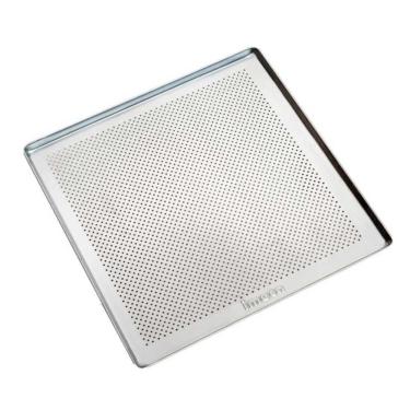 Imagem de Kit com 8 assadeiras 35x35x1 Perfurada Estampada - Imeca