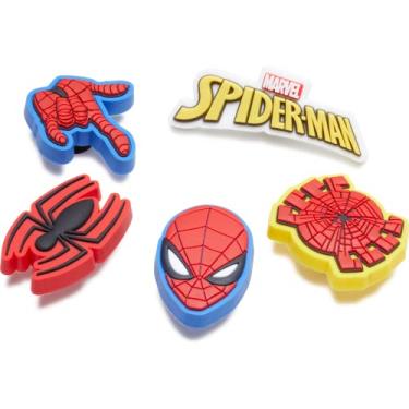 Imagem de Crocs Spider Man 5 Pack - Unico - Un , 10010007-9999-UN, Unisex Adult , Unico , UN