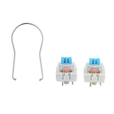 Imagem de Teclado com fio, teclado para jogos, 104 teclas para casa para escritório (preto)