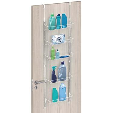 Imagem de PRATELEIRA PARA PORTA E PAREDE MODULAR C/5 DIVISÓRIAS