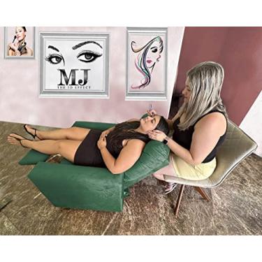 Imagem de Poltrona Reclinável Extensão De Cílios Madonna Verde