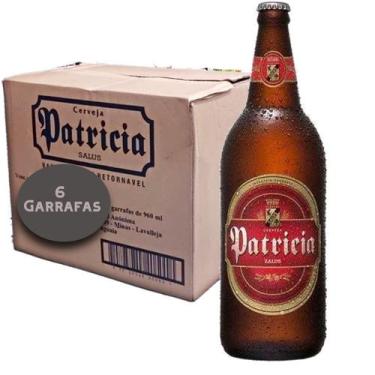 Imagem de Cerveja Uruguaia Patricia 960ml (6 Garrafas)