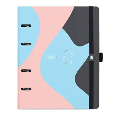Imagem de Caderno Organizador Argolado Ultra Slim Coleção Orna Moderna Systemflex 03023752008 Ótima 33219