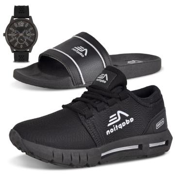 tenis esporte adaption preto