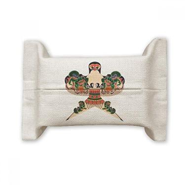 Imagem de Bolsa de linho de algodão tradicional com padrão de cultura chinesa