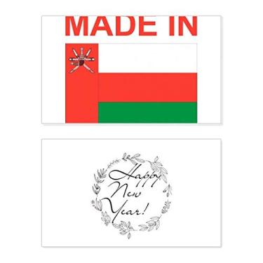 Imagem de Cartão de felicitações Made In Oman Country Love New Year Festival Bless Message Present