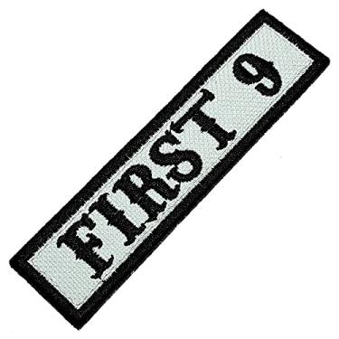 Imagem de NT0533T 01 FIRST 9 patch bordado passar a ferro ou costura