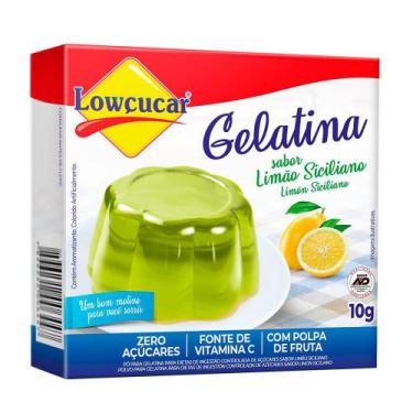 Imagem de Gelatina Lowçucar Sabor Limão Siciliano 10G