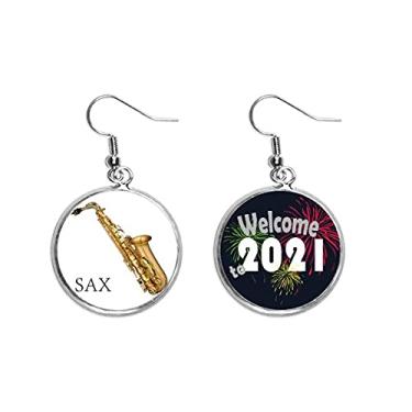 Imagem de Brincos com pingentes de orelha de barbear, joia 2021 Blessing