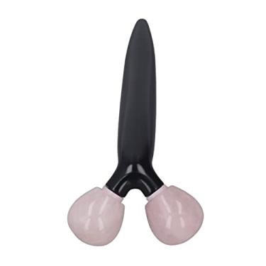 Imagem de YYQTGG Rolo de rosto de bola, massageador facial de jade finamente polido para massageador de salão