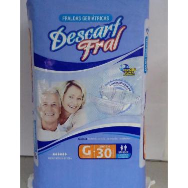 Imagem de Fralda Geriatrica Descart Fral Intermediaria G C/30 