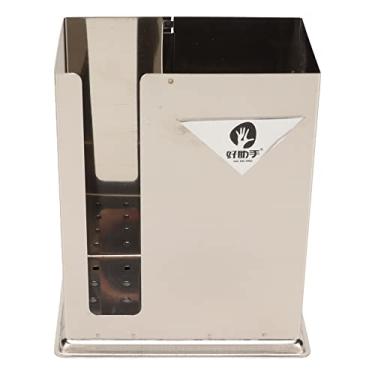 Imagem de QANYEGN Rack De Secagem De Utensílios De Aço Inoxidável, Suporte De Utensílios De Cozinha Com Cesto Suspenso, Escorredor De Armazenamento De Talheres Com Economia De Espaço(Two frames)