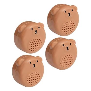 Imagem de ABOOFAN 4 Pcs Caixa De Armazenamento De Naftalina Recipientes De Bola De Cânfora Casos De Naftalina Em Casa Caixa De Naftalina Doméstico Guarda Roupa Plástico Bola Desodorante