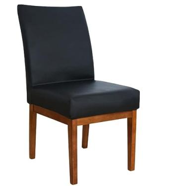 Imagem de Capa Impermeável para Cadeira Jantar 6 Lugares Preto