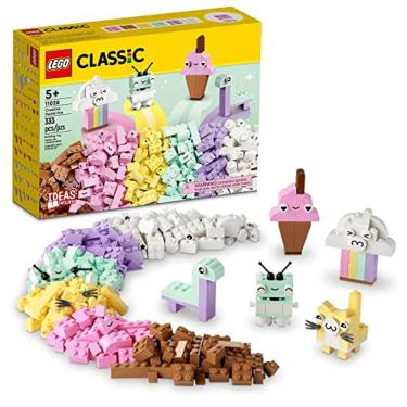 Imagem de LEGO Classic Creative Pastel Fun Bricks Box 11028, Construído