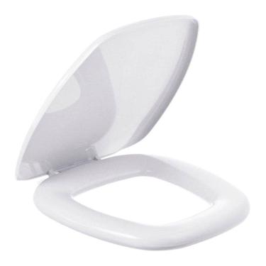 Imagem de Assento Sanitário Thema Branco Tampa para Vaso Incepa Almofadado