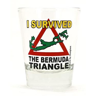 Imagem de Bermuda "I Survived Bermuda Triangle" Shot Glass