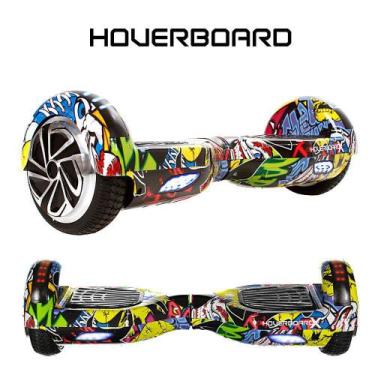 Imagem de Skate Eletrico 6,5 Hiphop Hoverboard Smartbalance Bluetooth