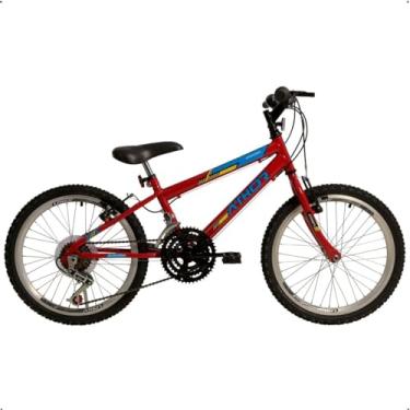 Imagem de Bicicleta Infantil Aro 20 Athor Evolution Com Macha 18 Velocidadeas Cor:Vermelho