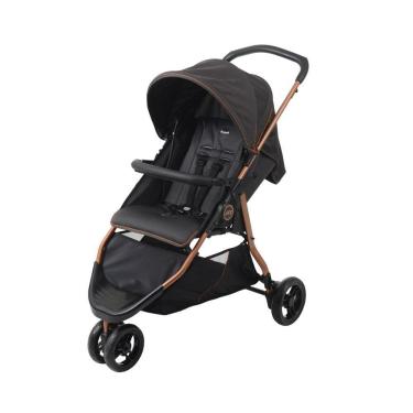 Imagem de Carrinho de Bebê CR3 Gray Cobre Dobrável 3 Rodas Burigotto