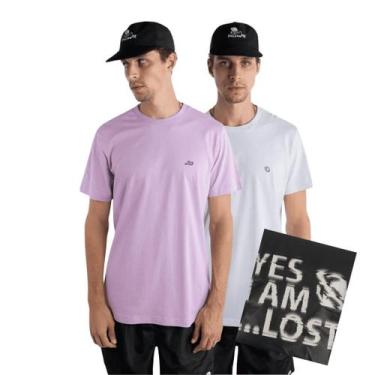 Imagem de Kit Com Duas Camisetas Lost Original 100% Algodão Surf Skate