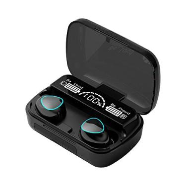 Imagem de Daconovo M10 True Wireless Earbuds BT 5.1 Fones de ouvido Fones de ouvido estéreo com controle de toque 2000mAh Power Bank Case LED Digital Power Display HiFi estéreo som tecnologia de cancelamento de