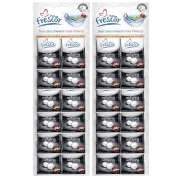 Imagem de Naftalina Nova Frescor 2 Cartela c/12 Unidades cada