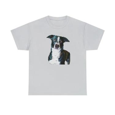 Imagem de McNab Shepherd - Camiseta unissex de algodão pesado, Cinza gelo, 3G