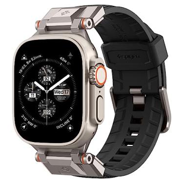 Imagem de Spigen DuraPro Armor Pulseira Conector Metal Durável para Apple Watch Compatível com Ul...