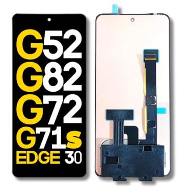 Imagem de Tela Display Para Moto G52 G72 G82 G71s Edge 30 Amoled Sem Aro Orig Nacional