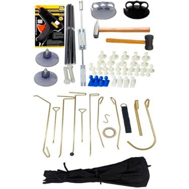 Imagem de Kit Repuxadeira Martelinho De Ouro + Alavancas Aço - 70 Peças