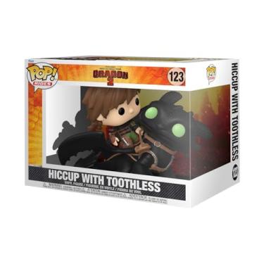 Imagem de Funko POP! Rides Deluxe: How to Train Your Dragon – Hiccup with Toothless - Collectable Vinyl Figure - Gift Idea - Official Merchandise - for Kids & Adults - Movies Fans