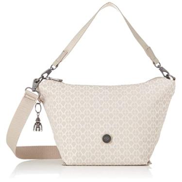 Imagem de Kipling Bolsa de nylon, bege com assinatura, Bege com assinatura