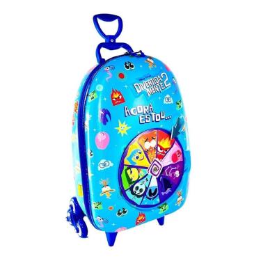 Imagem de Mochila De Carrinho Divertidamente Roleta Infantil Escolar
