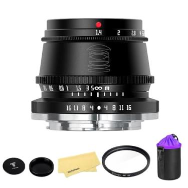 Imagem de Ttartisan 35Mm F1.4 Aps-C Frame F1.4 Large Aperture Lens With Lens Bag And Mcuv Lens Filter Sony E Mount For Sony A5000 A5100 A6000 A6100 A6300 A6400 A6500 A6600 Nex-3 Nex-3N Nex-3R Nex-5T Nex-5R