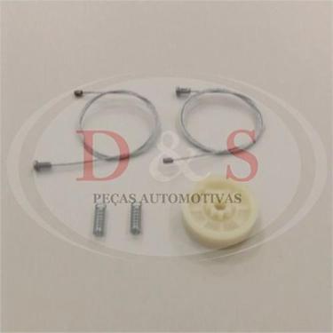 Imagem de Kit Reparo Maquina Vidro Elétrico Citroen C3 2 Mola Traseiro - D&S