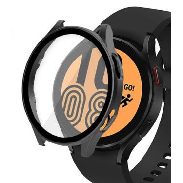 Imagem de Capa Case Bumper de Silicone p/ Galaxy Watch 4 44mm - ARMAZÉM VITORATT