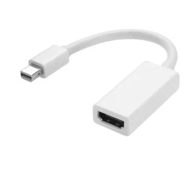 Imagem de Cabo Adaptador Mini Dp Macho P/ Hdmi Femea