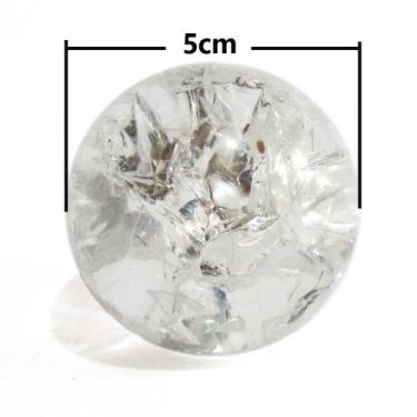 Imagem de Bolinha Bola De Cristal Vidro Esfera 5cm Para Fonte De Água - Mingy
