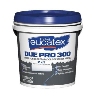 Imagem de Fundo Preparador de Paredes Branco Due Pro 300 3,6 litros Eucatex
