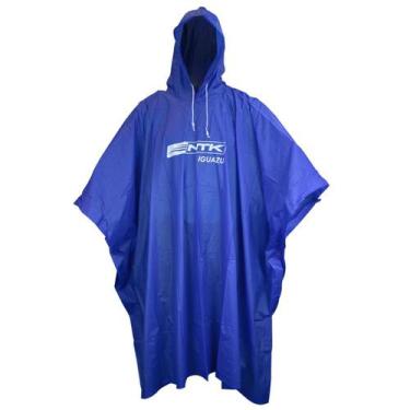 Imagem de Poncho Capa de Chuva Impermeável Com Capuz P/ Pesca Caminhada E Moto N