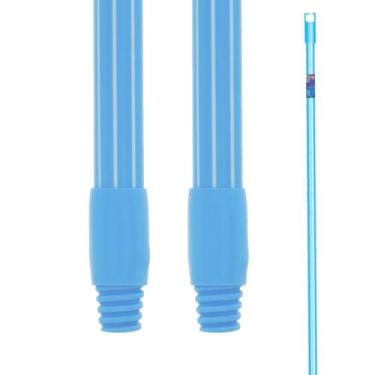 Imagem de Kit 2 Unidades Cabo de Vassoura Rodo 1,2m / 120cm SANTA MARIA Aço META